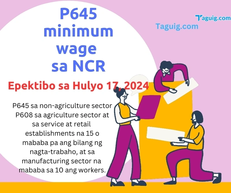 Metro Manila Private Establishments to Implement Minimum Wage Increase